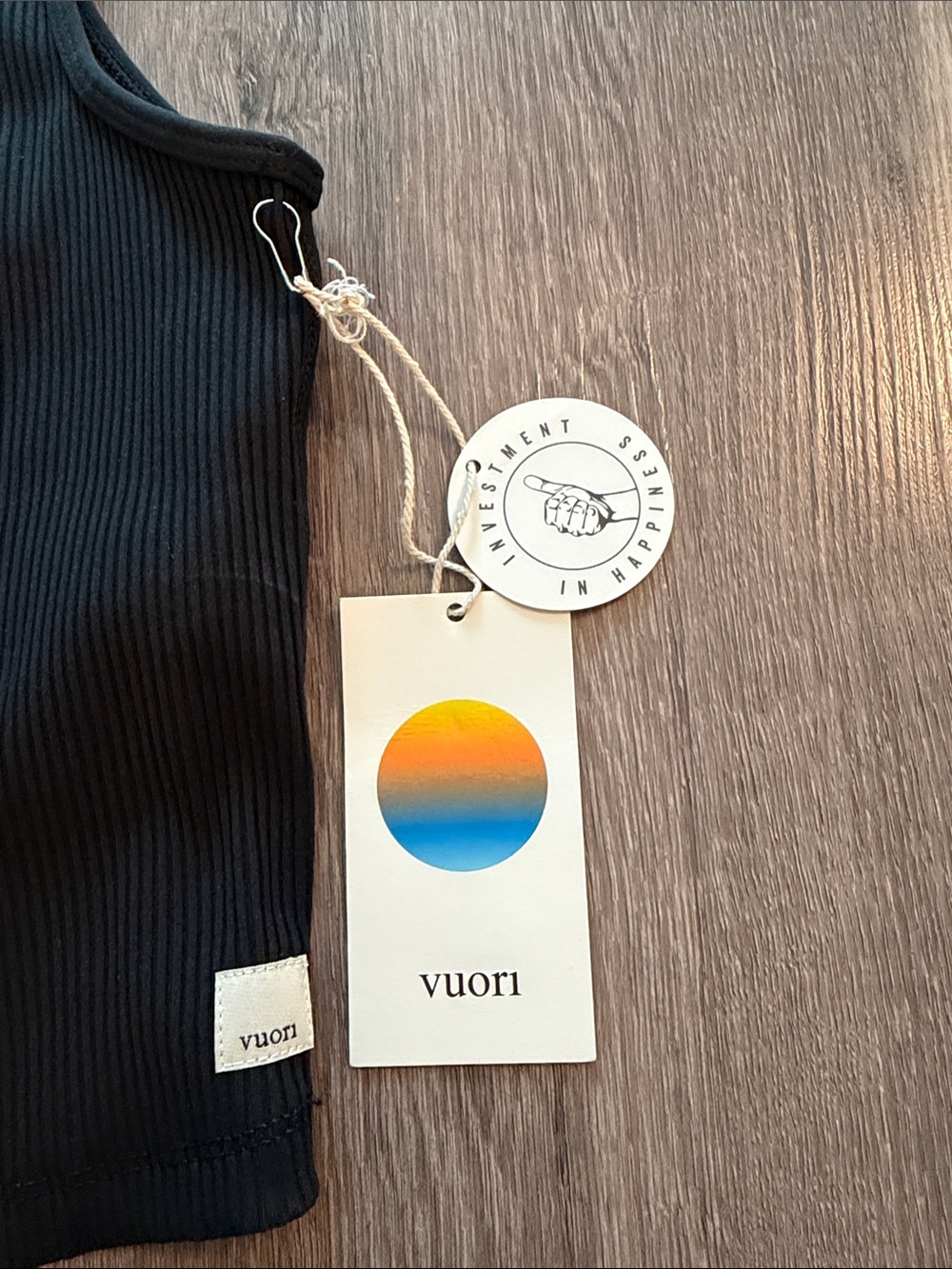 Vuori Rib Crop Tank - Picture 2 of 3